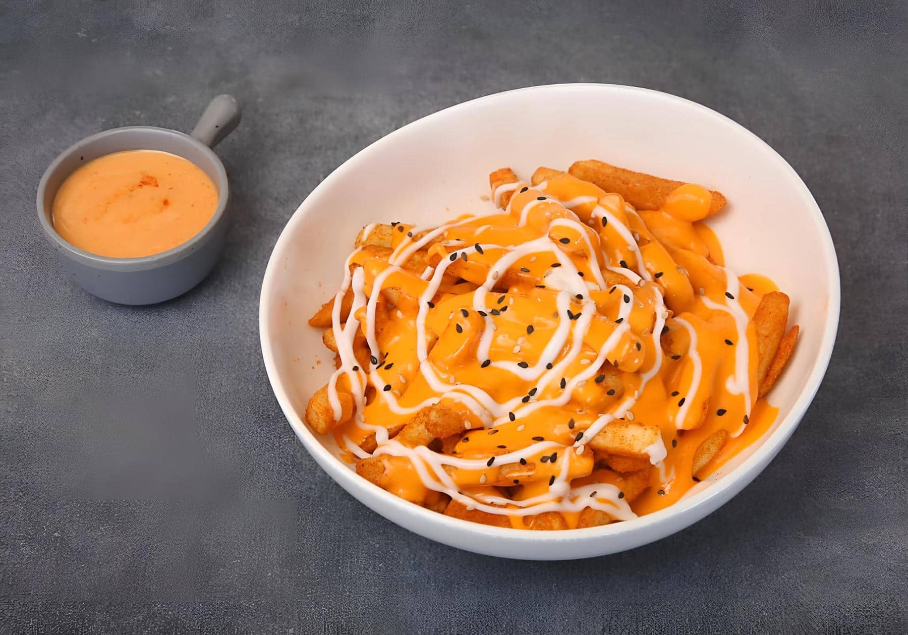 Cheesy Peri Peri Fries